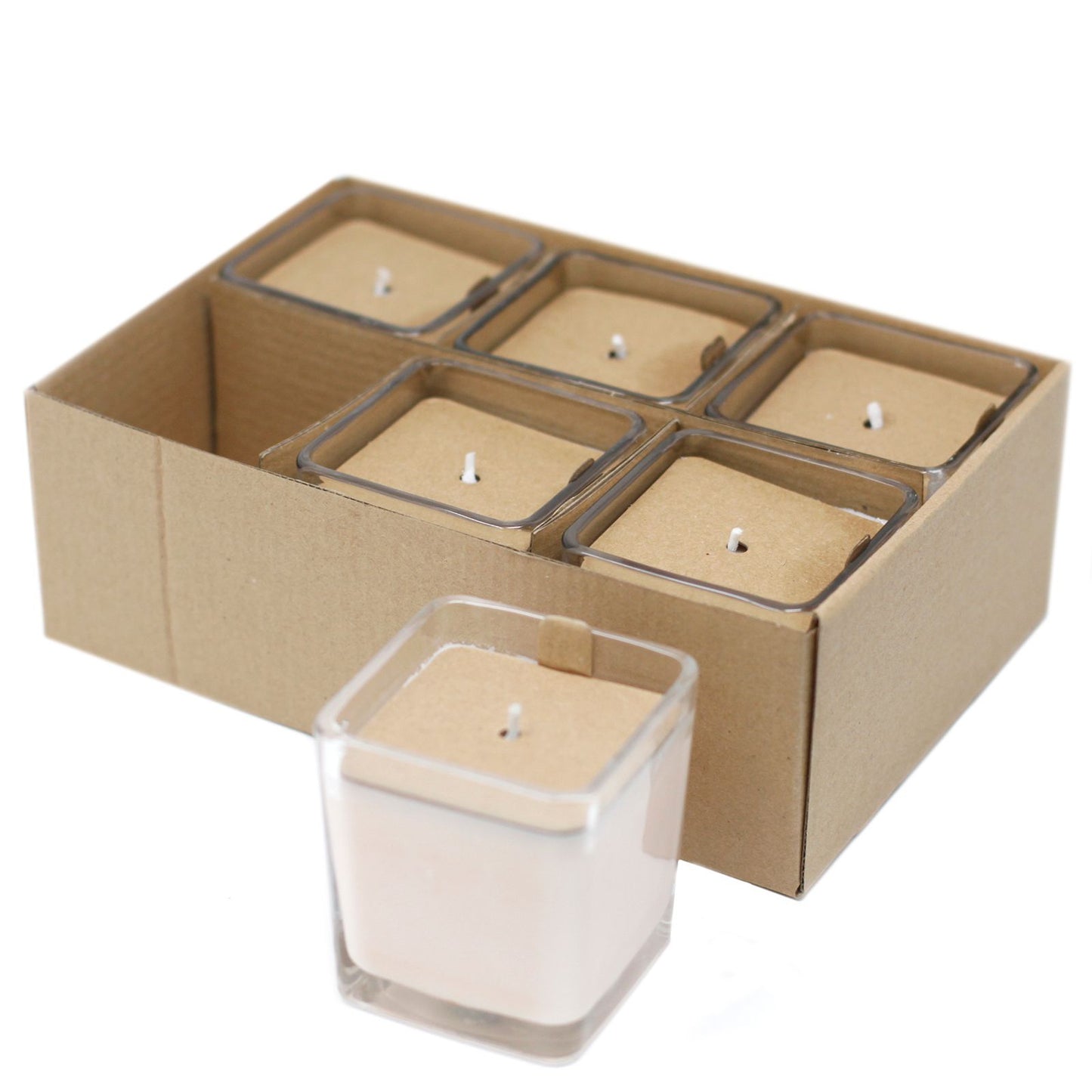 White Label Soy Wax Jar Candle - Pomegranate & Orange - Vivid Aromas UK