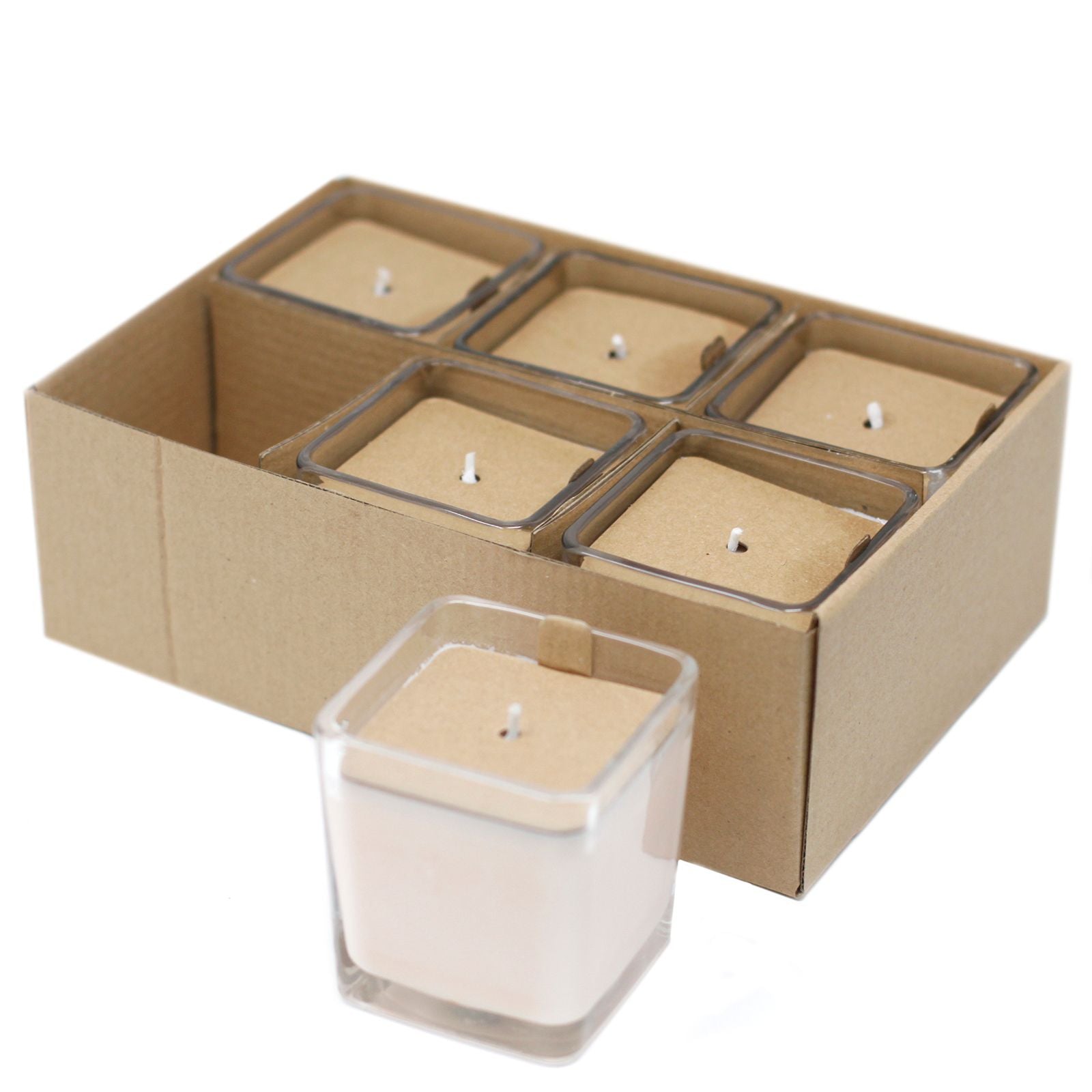 White Label Soy Wax Jar Candle - Pomegranate & Orange - Vivid Aromas UK