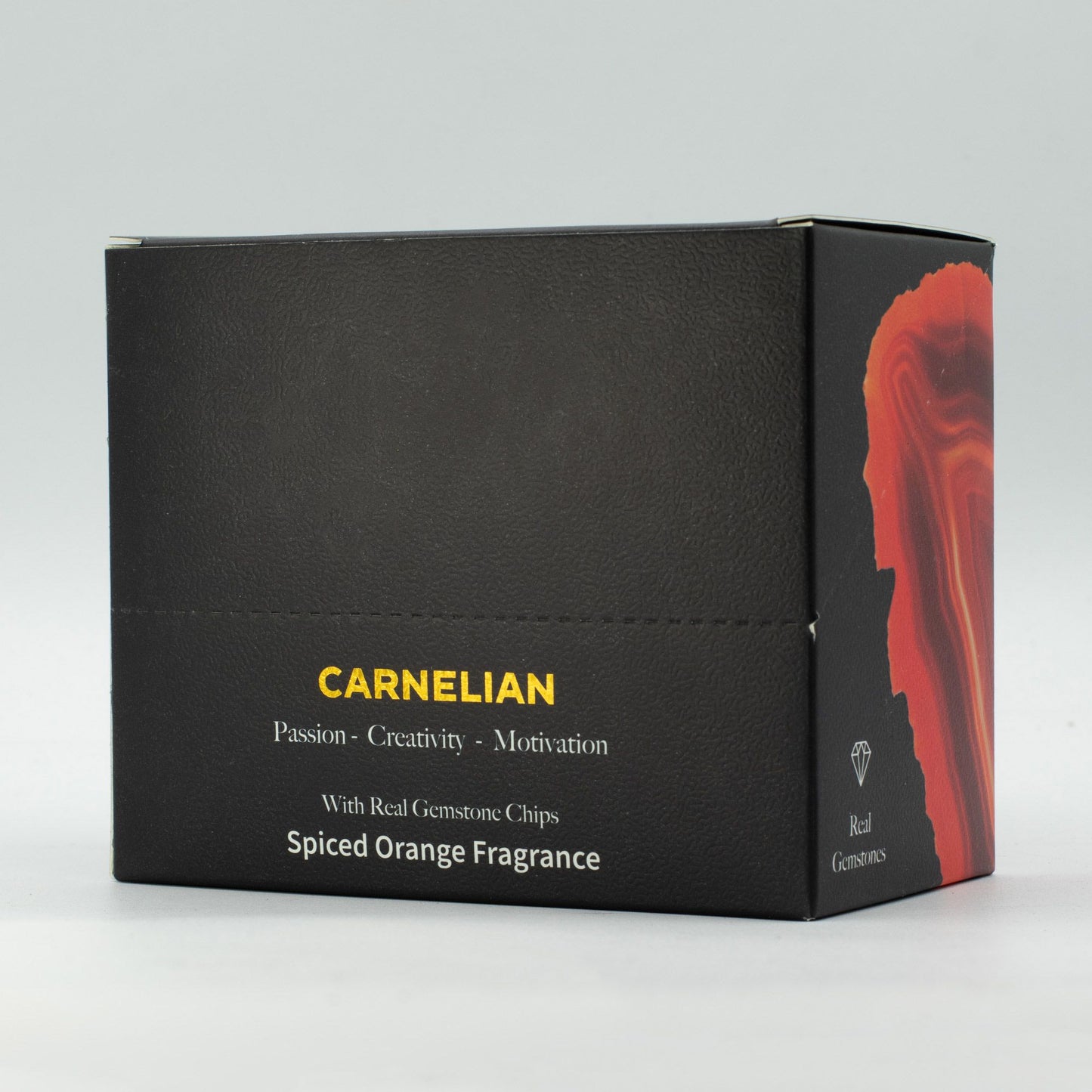 MeltEaze Wax Melts 50g - Carnelian Fire - Spiced Orange - Vivid Aromas UK