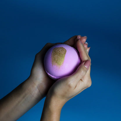 Jumbo Bath Bomb - Pink Charlotte - Vivid Aromas UK