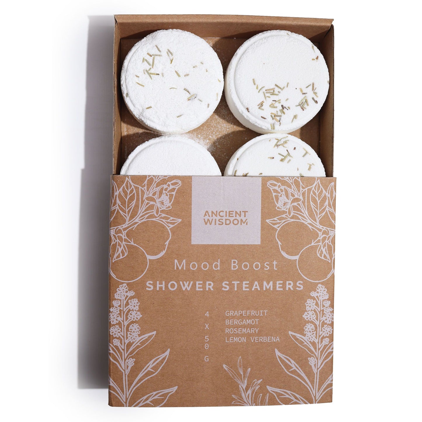 Zen Shower Steamers - Therapy Wellness Gift Set - Mood Boost - Vivid Aromas UK