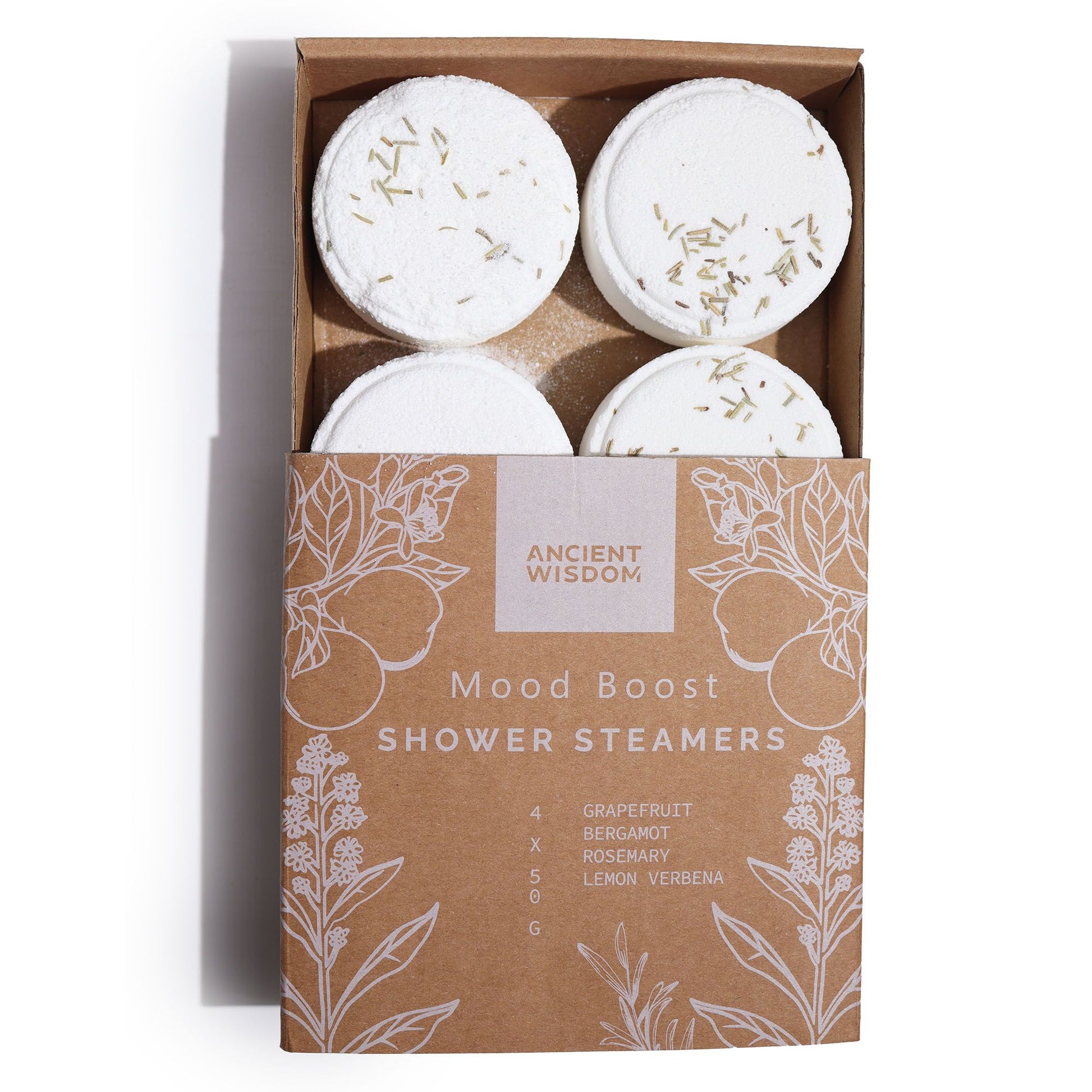 Zen Shower Steamers - Therapy Wellness Gift Set - Mood Boost - Vivid Aromas UK
