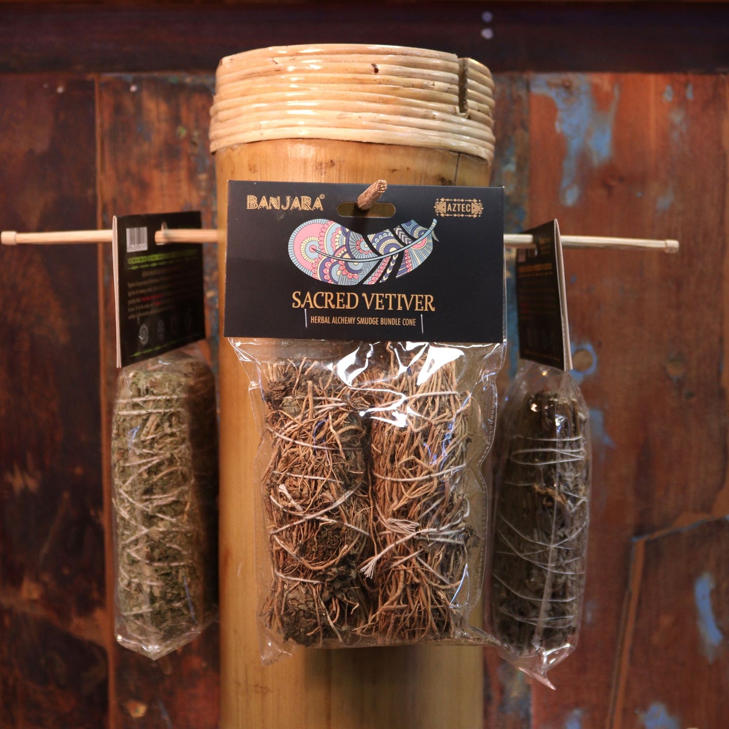 Banjara Smudge - Vetiver - Vivid Aromas UK