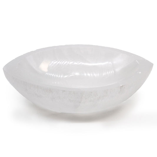 Selenite Eye Bowl - 15cm - Vivid Aromas UK