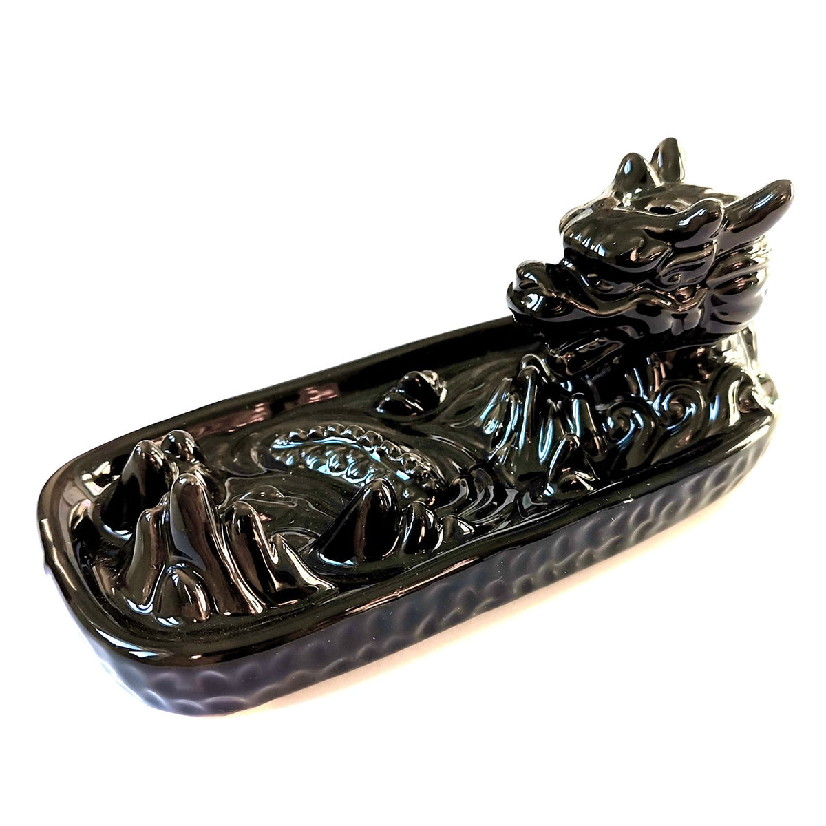 Backflow Incense Burner - Dragon in Mountain - Vivid Aromas UK