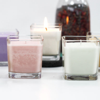 White Label Soy Wax Jar Candle - Pomegranate & Orange - Vivid Aromas UK