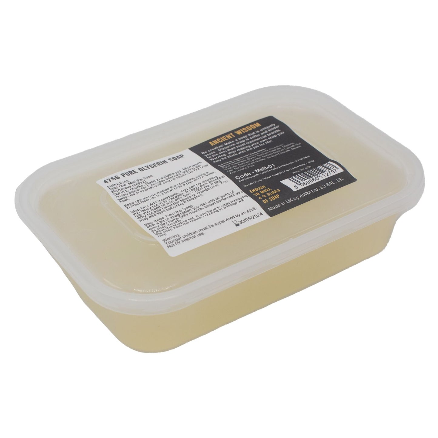 Melt and Pour 475g Soap Kit - Vivid Aromas UK