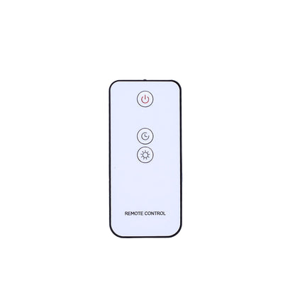 Salt Stone Flame Effect Aroma Diffuser - White USB - Colour Change and Timer - Vivid Aromas UK