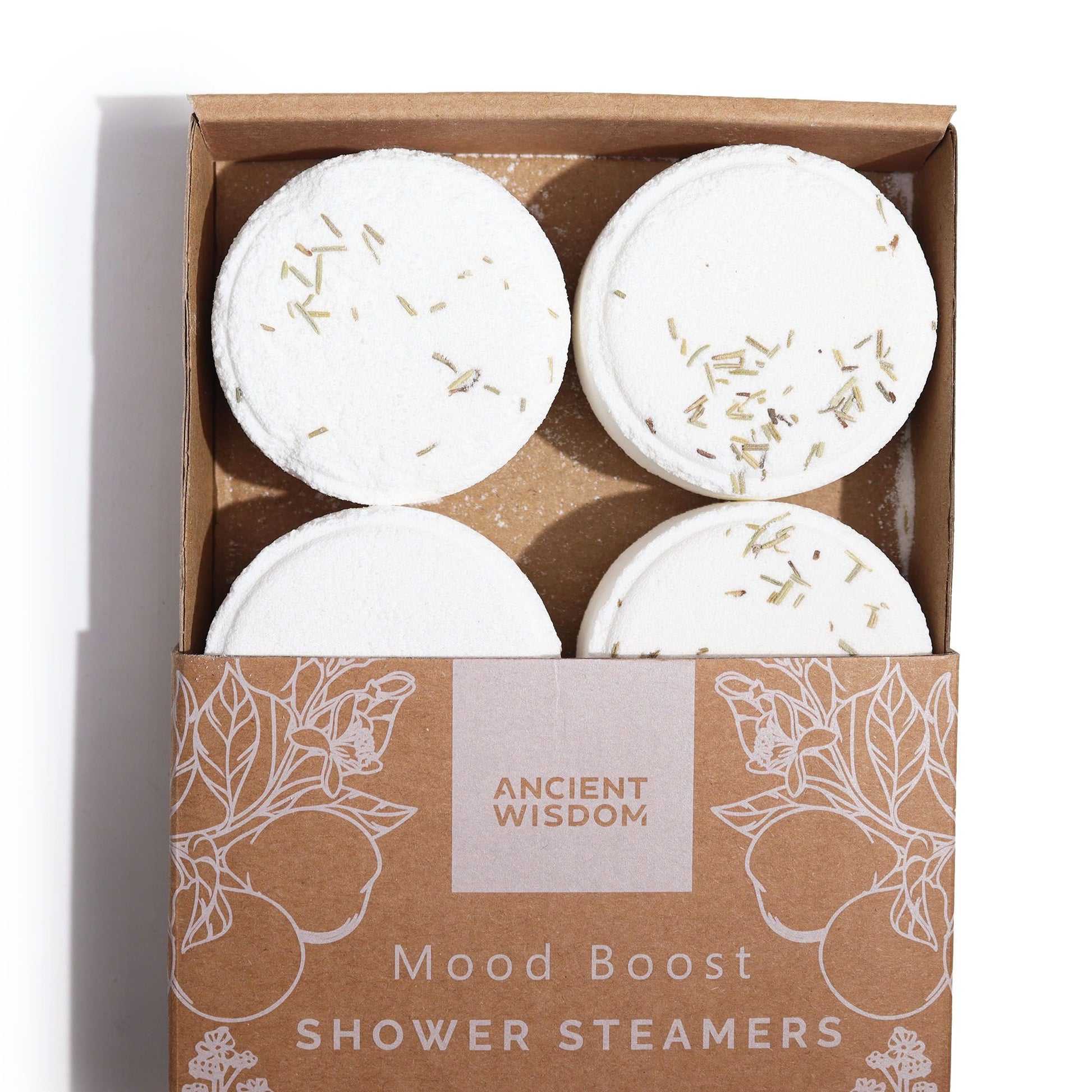 Zen Shower Steamers - Therapy Wellness Gift Set - Mood Boost - Vivid Aromas UK