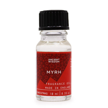Christmas Myrrh Fragrance Oil 10ml - Vivid Aromas UK