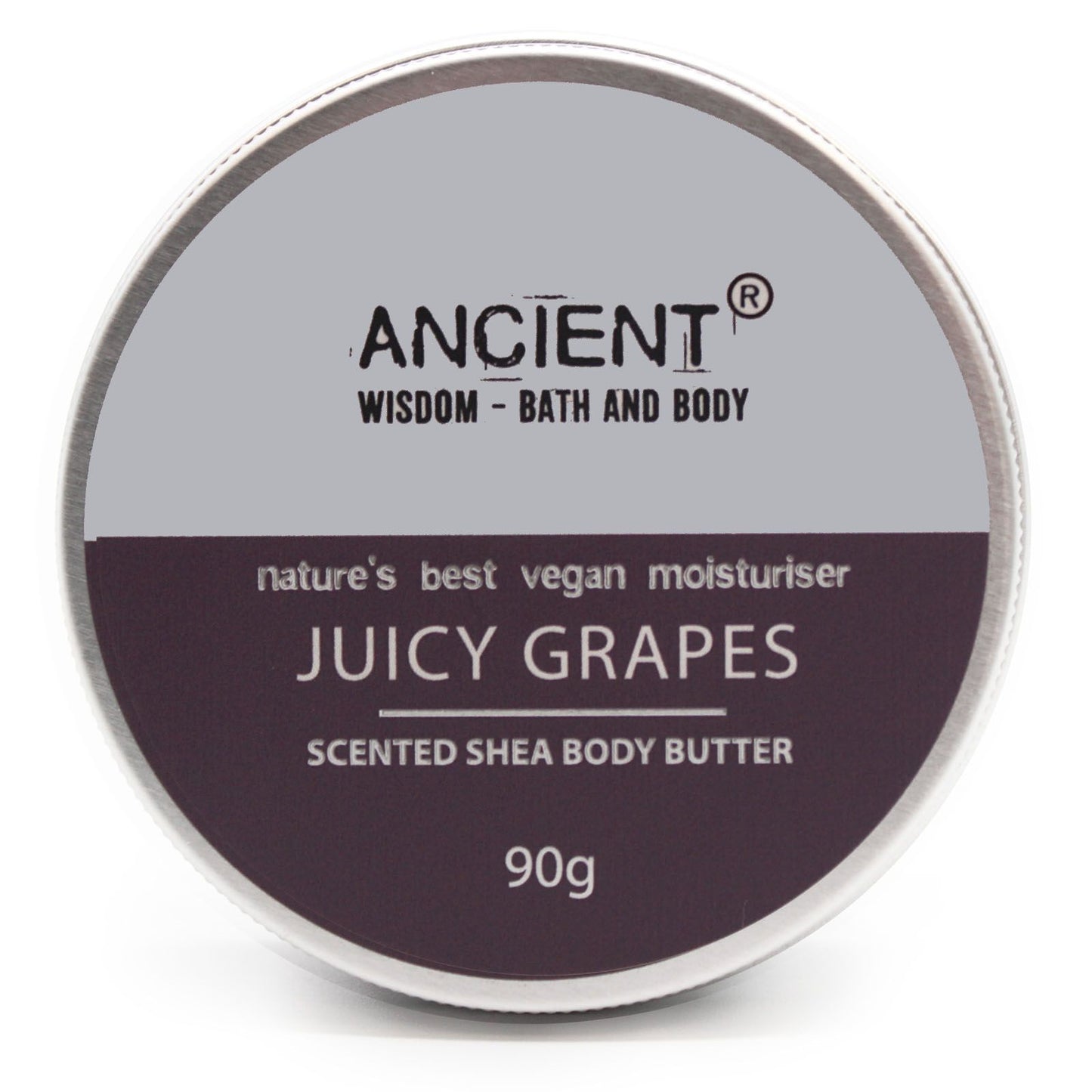 Scented Shea Body Butter 90g - Juicy Grapes - Vivid Aromas UK