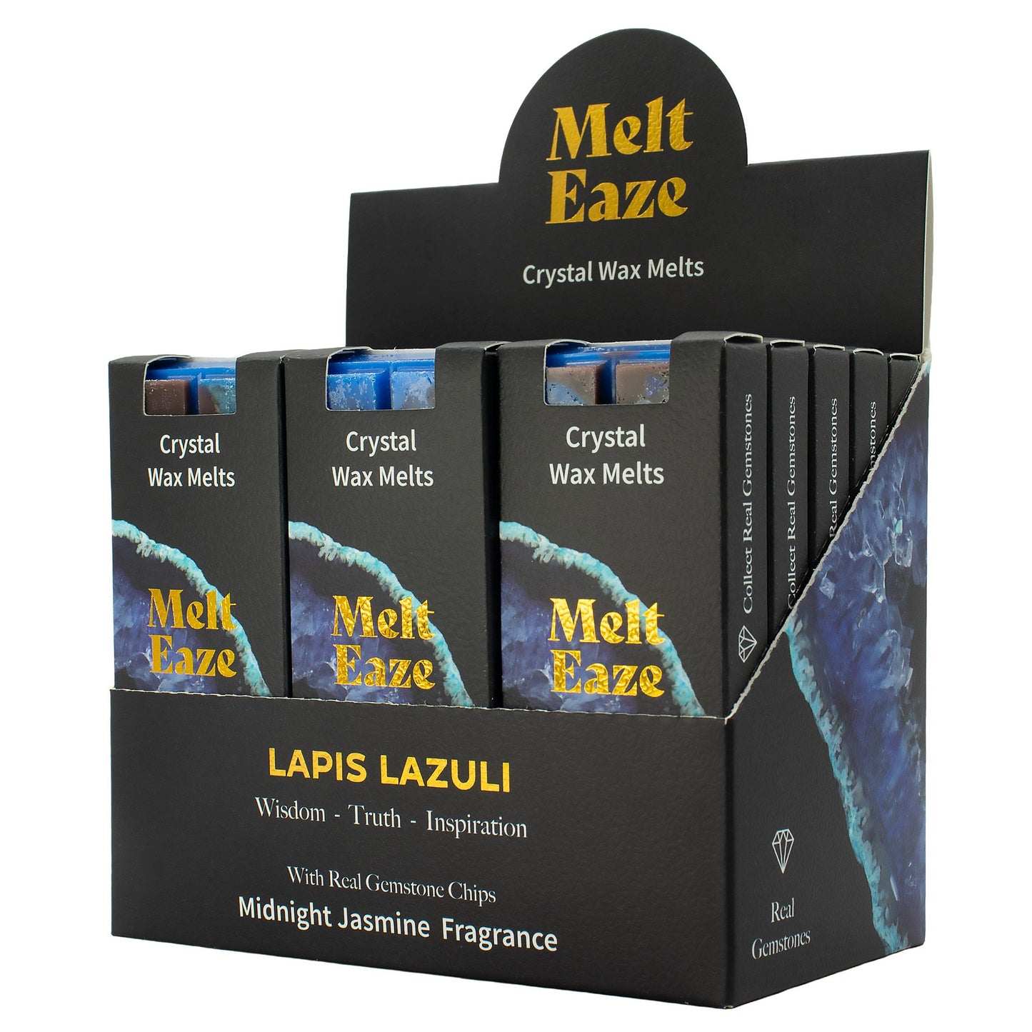 MeltEaze Wax Melts 50g - Lapis Night - Midnight Jasmine - Vivid Aromas UK