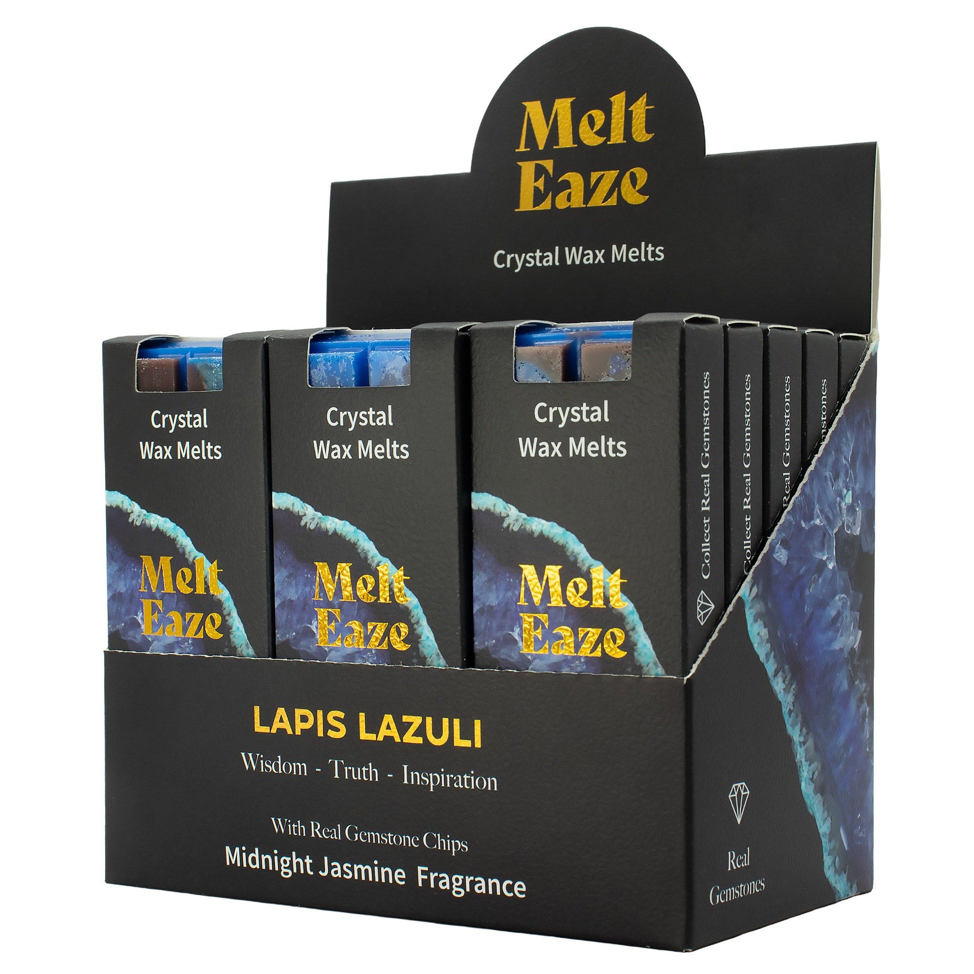 MeltEaze Wax Melts 50g - Lapis Night - Midnight Jasmine - Vivid Aromas UK