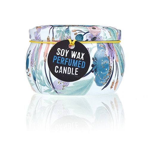 Art Tin Candle - Assorted Design - Russian Dolls - Dolly Blue - Vivid Aromas UK