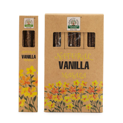 Natural Botanical Masala Incense - Vanilla - Vivid Aromas UK
