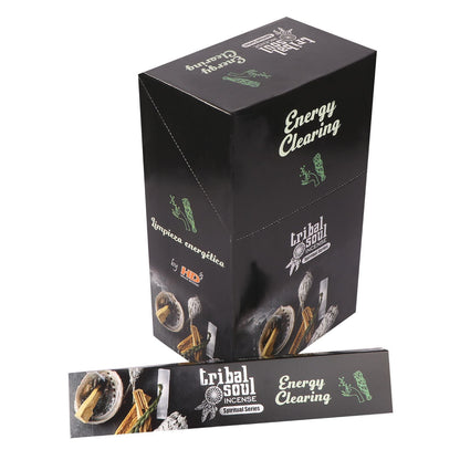 Tribal Soul Spiritual Incense Sticks and Ceramic Holder - Energy Clearing - Vivid Aromas UK