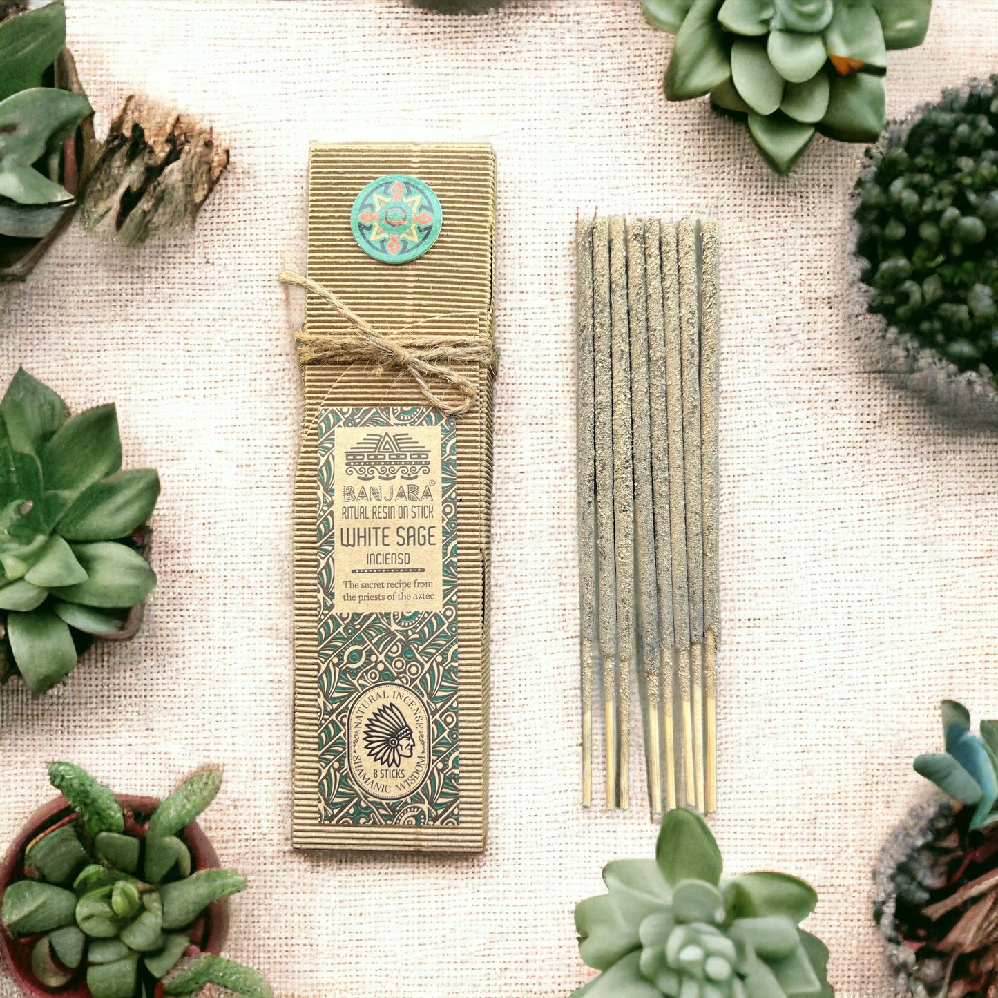 Ritual Resin on Stick - White Sage - Vivid Aromas UK