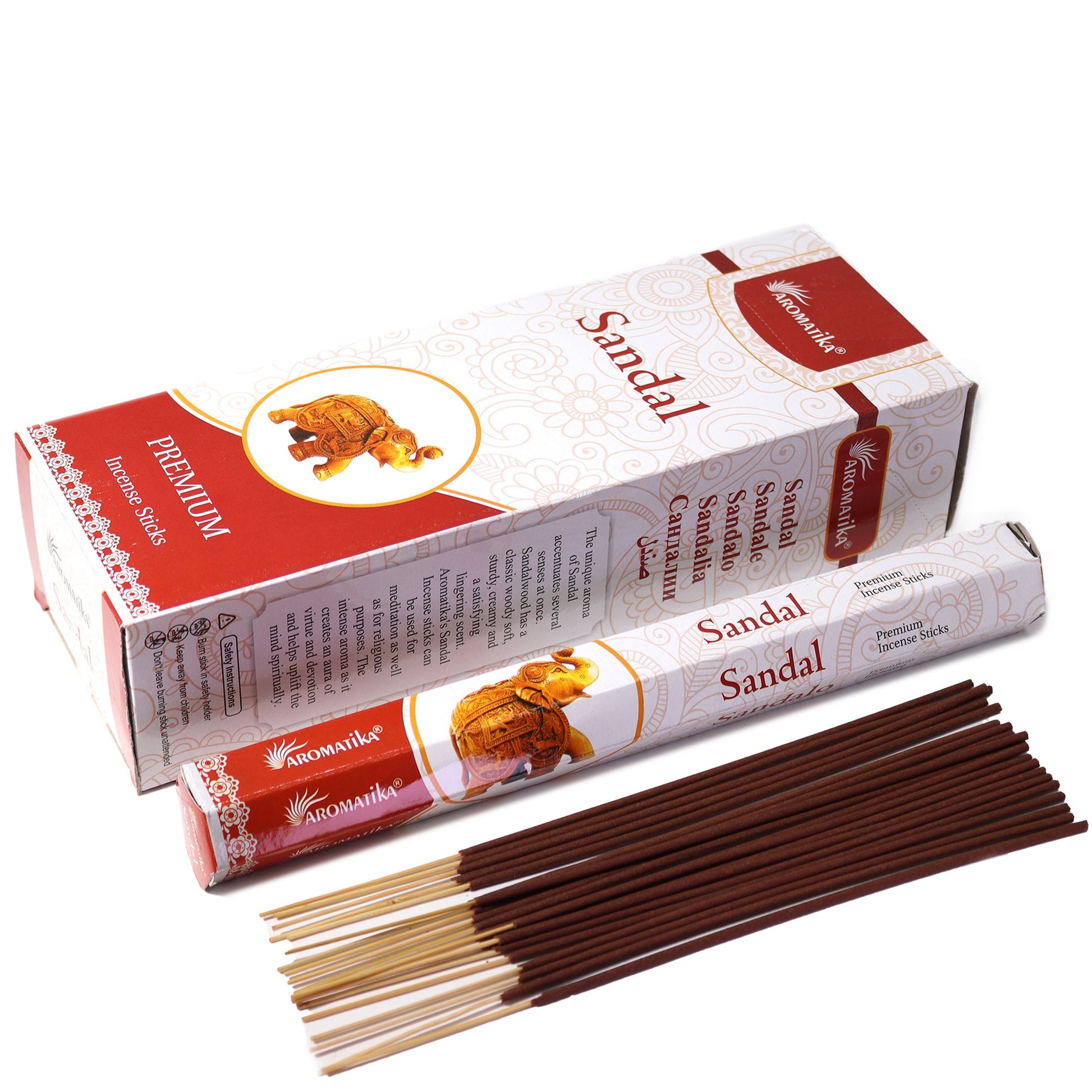 Aromatika Charcoal Free Hex Incense - Sandal - Vivid Aromas UK
