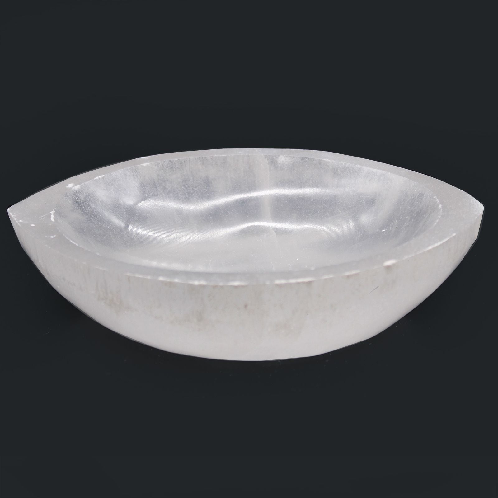 Selenite Eye Bowl - 15cm - Vivid Aromas UK
