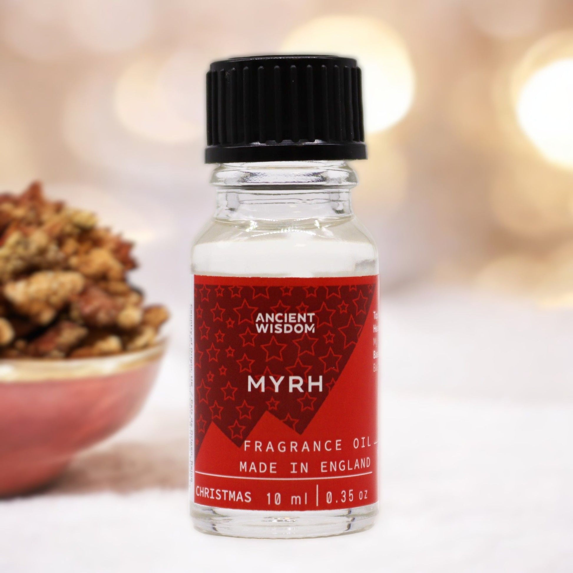 Christmas Myrrh Fragrance Oil 10ml - Vivid Aromas UK