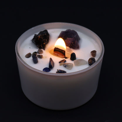 Chakra Crystal Candles - Solar Plexus Chakra - Vivid Aromas UK