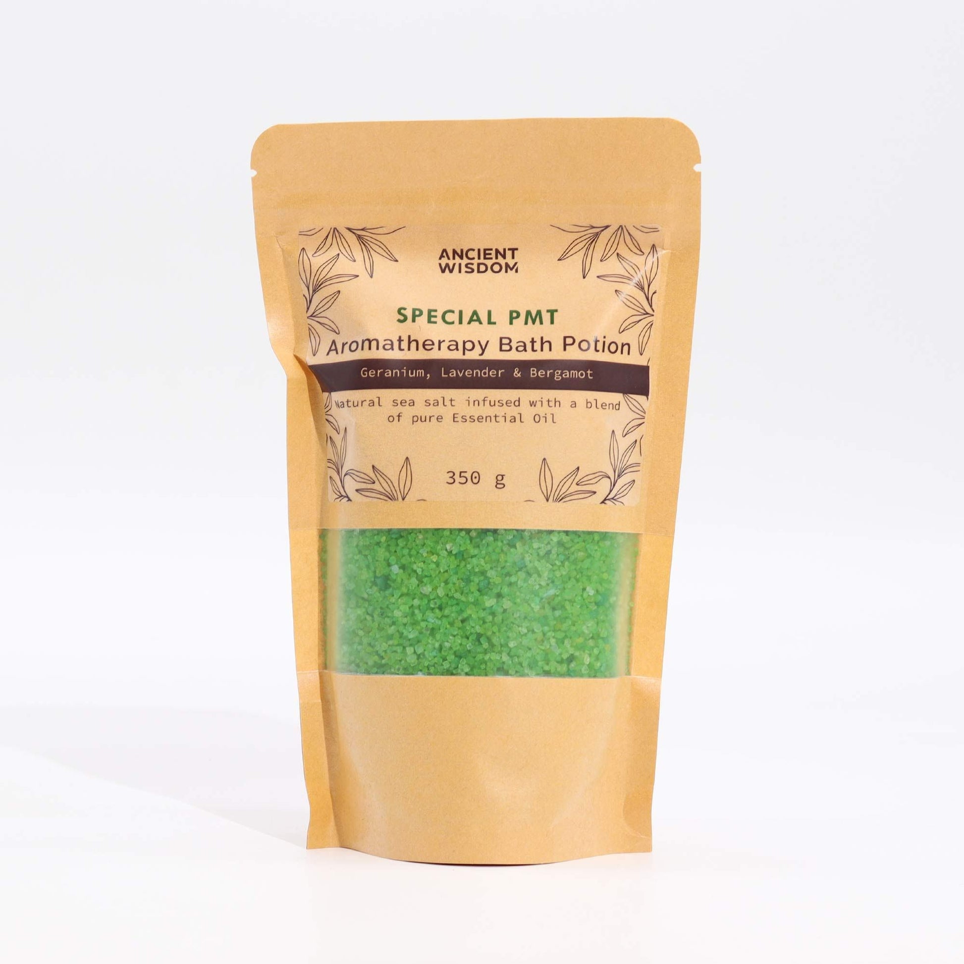 Aromatherapy Bath Potion in Kraft Bag 350g - PMT - Vivid Aromas UK