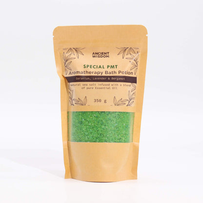 Aromatherapy Bath Potion in Kraft Bag 350g - PMT - Vivid Aromas UK