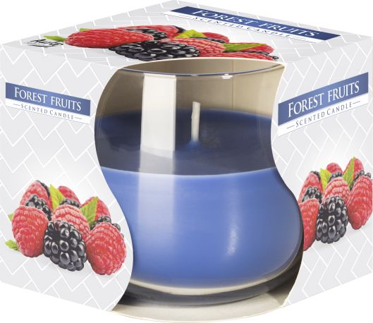 Scented Glass Jar Candle - Forest Fruits - Vivid Aromas UK