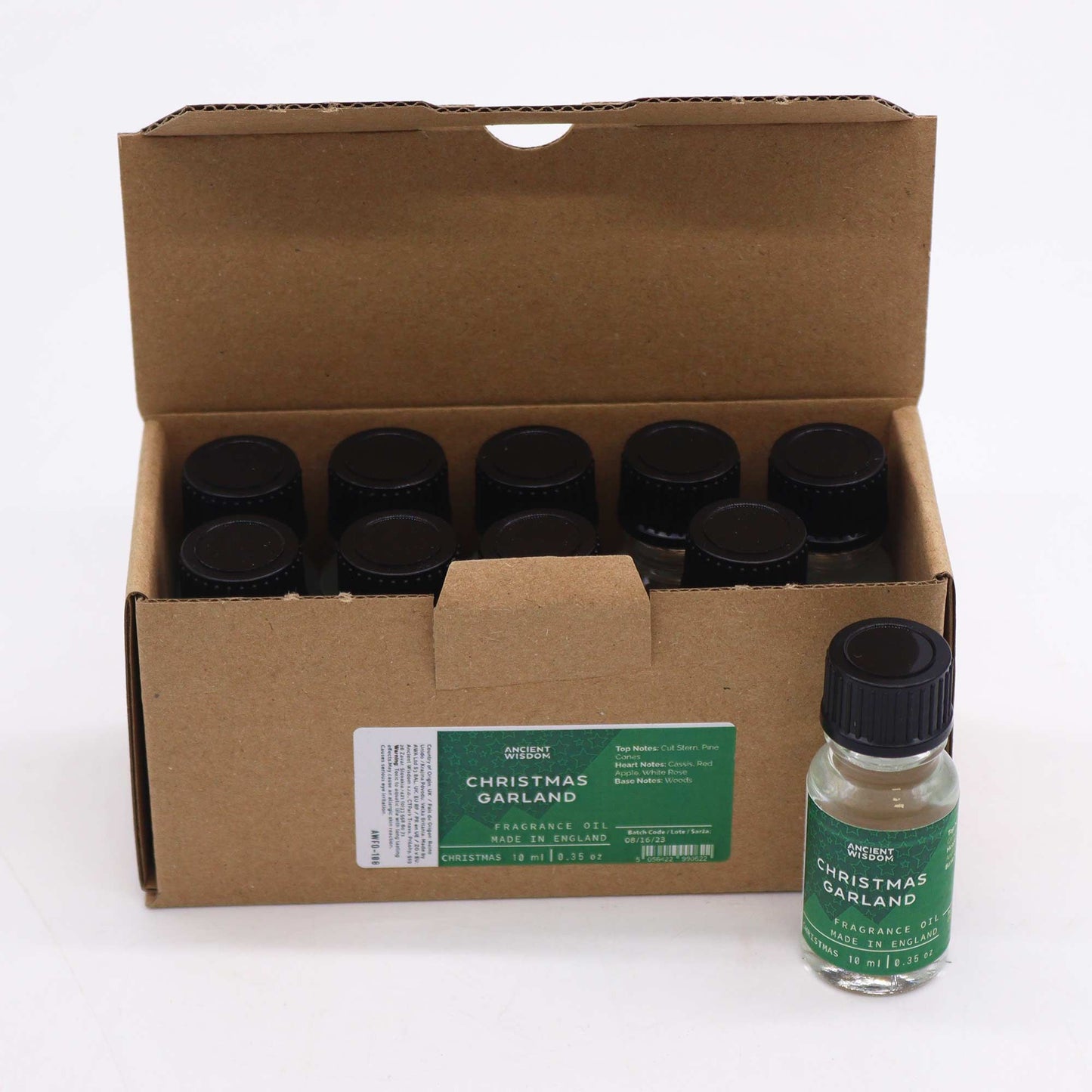 Christmas Garland Fragrance Oil 10ml - Vivid Aromas UK