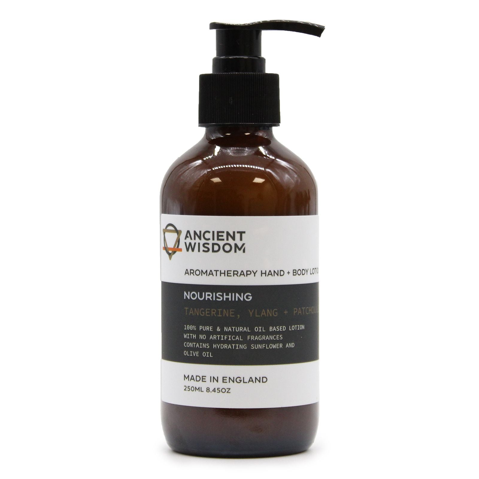 Tangerine, Ylang & Patchouli Hand & Body Lotion 250ml - Vivid Aromas UK