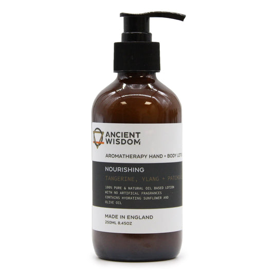 Tangerine, Ylang & Patchouli Hand & Body Lotion 250ml - Vivid Aromas UK