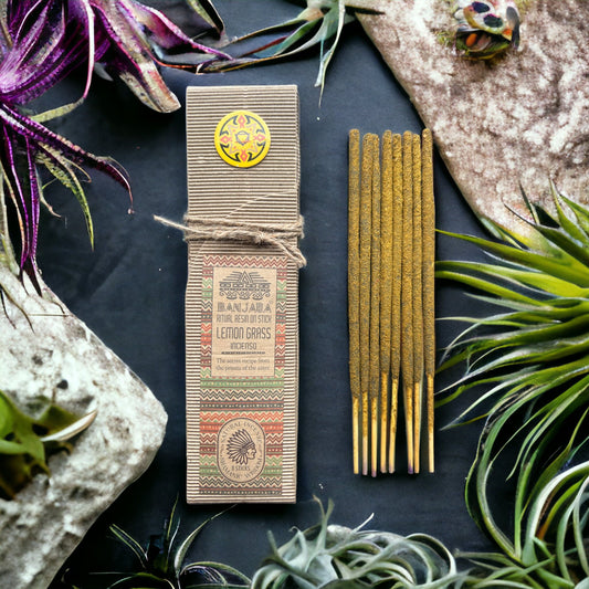 Ritual Resin on Stick - Lemon Grass - Vivid Aromas UK