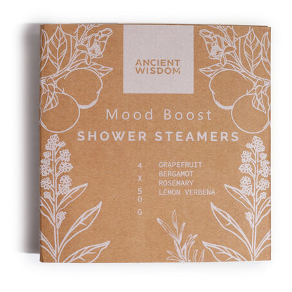 Zen Shower Steamers - Therapy Wellness Gift Set - Mood Boost - Vivid Aromas UK
