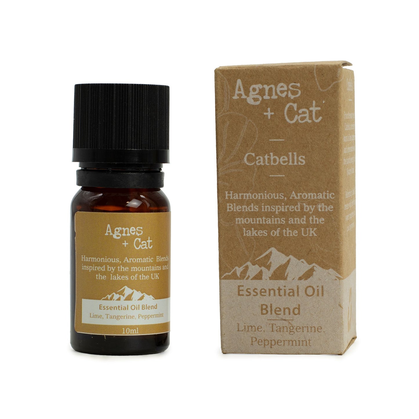 Agnes + Cat Essential Oil Blend - Cat Bells - Lime, Tangerine & Peppermint - Vivid Aromas UK