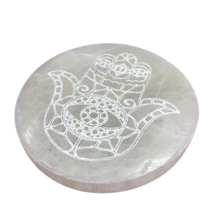 Medium Charging Plate 10cm - Hamsa - Vivid Aromas UK