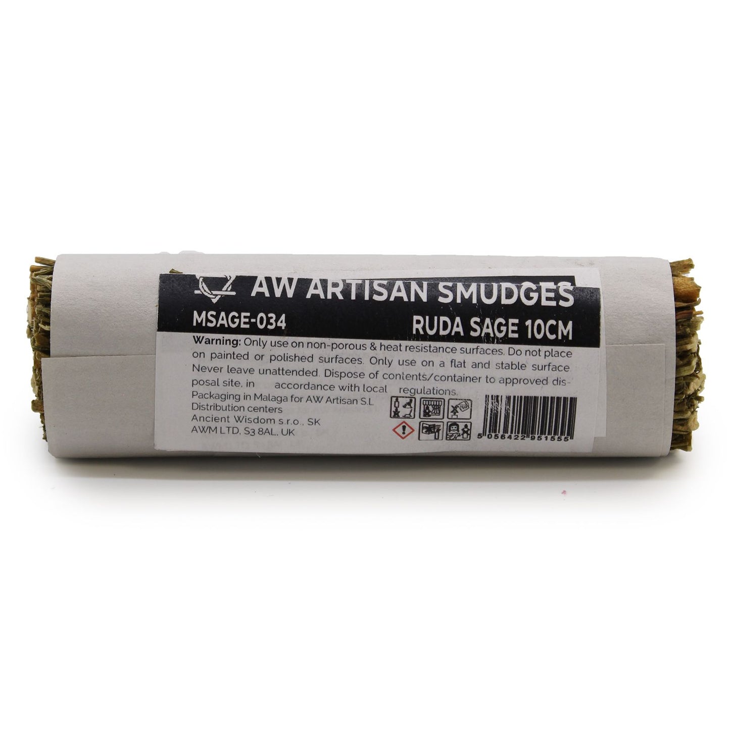 Smudge Stick - Ruda Sage 10cm - Vivid Aromas UK