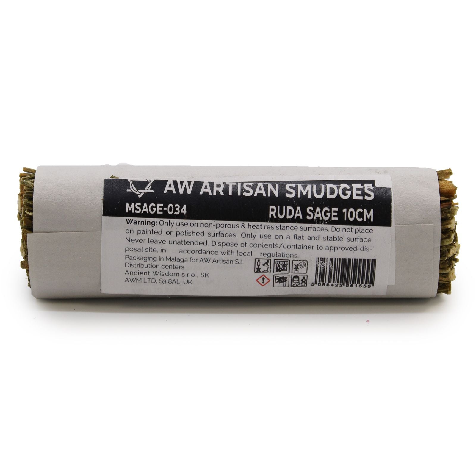 Smudge Stick - Ruda Sage 10cm - Vivid Aromas UK
