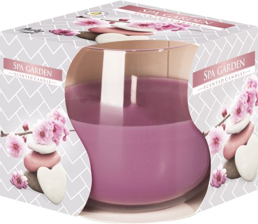 Scented Glass Jar Candle - Garden SPA - Vivid Aromas UK