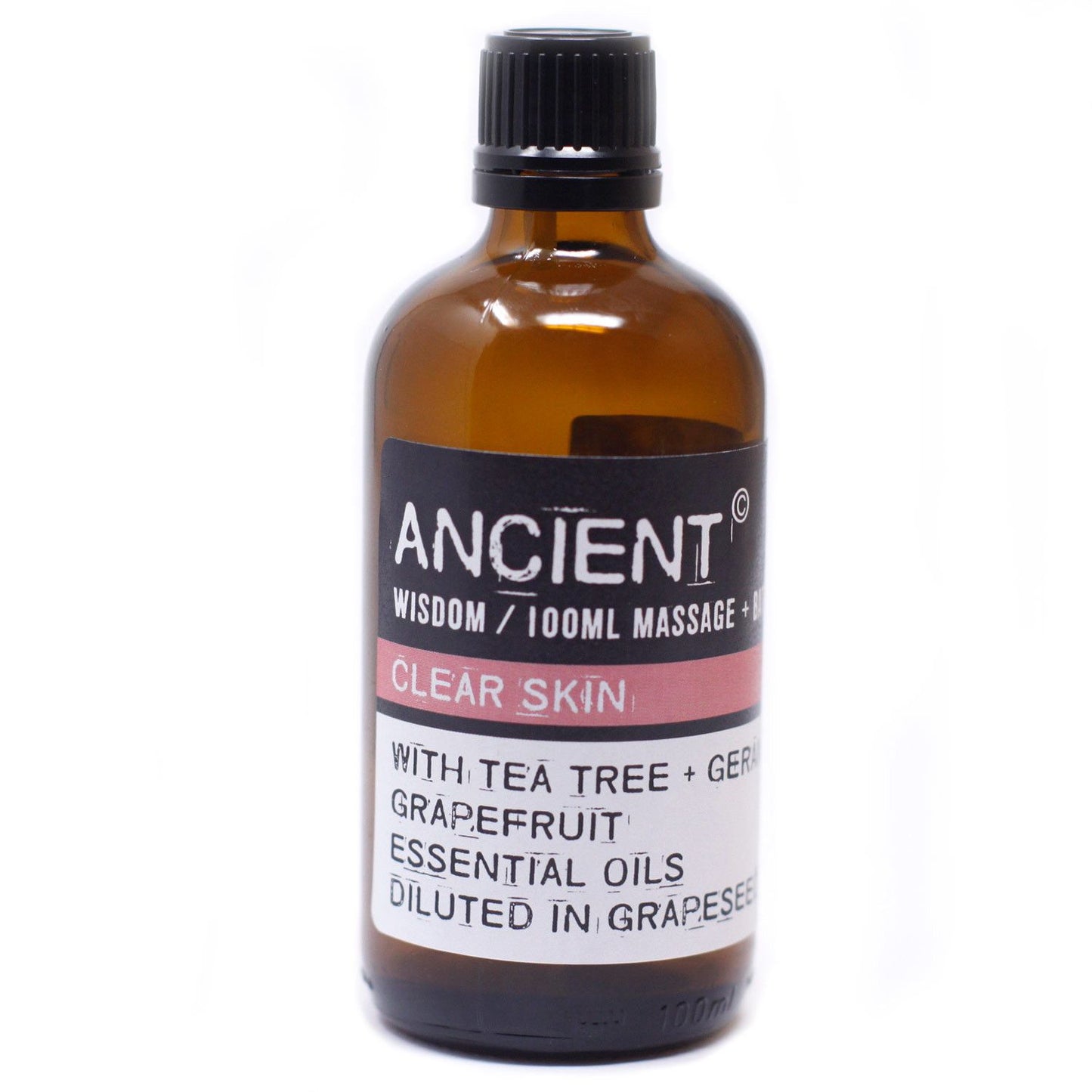 Clear Skin Massage Oil - 100ml - Vivid Aromas UK