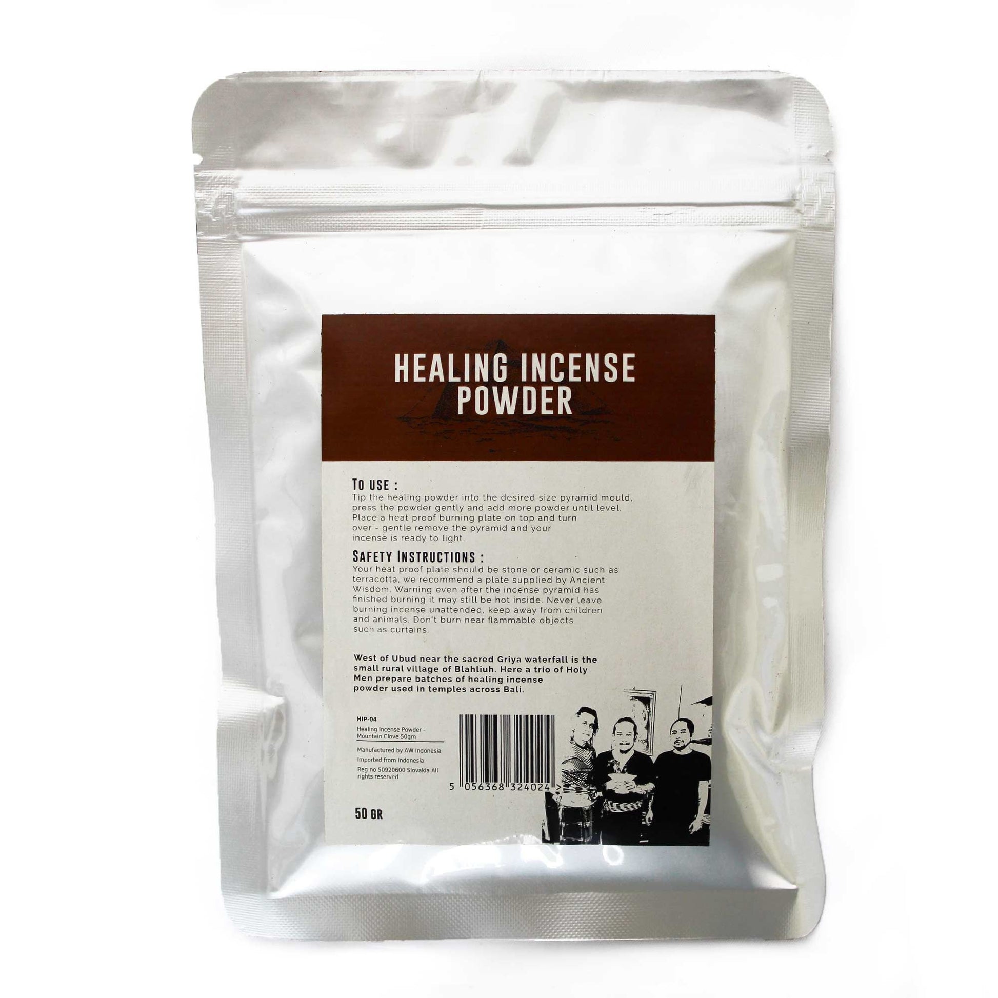 Healing Incense Powder - Mountain Clove 50gm - Vivid Aromas UK