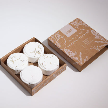 Zen Shower Steamers - Therapy Wellness Gift Set - Mood Boost - Vivid Aromas UK