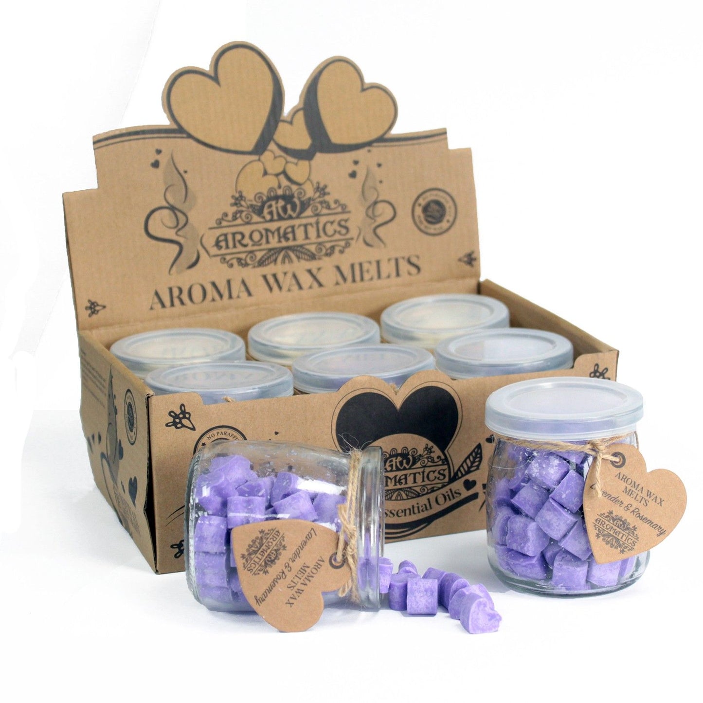 Aroma Wax Melts - Lavender & Rosemary - Vivid Aromas UK