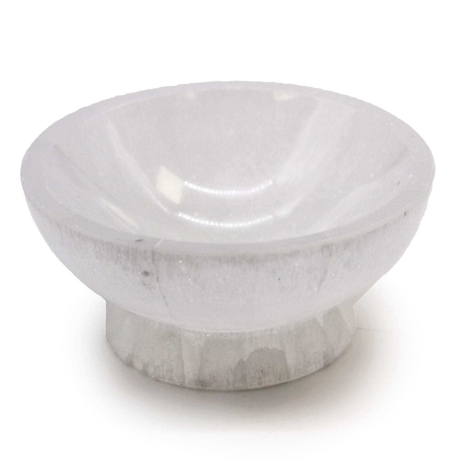 Selenite Ritual Bowl - 10cm - Vivid Aromas UK