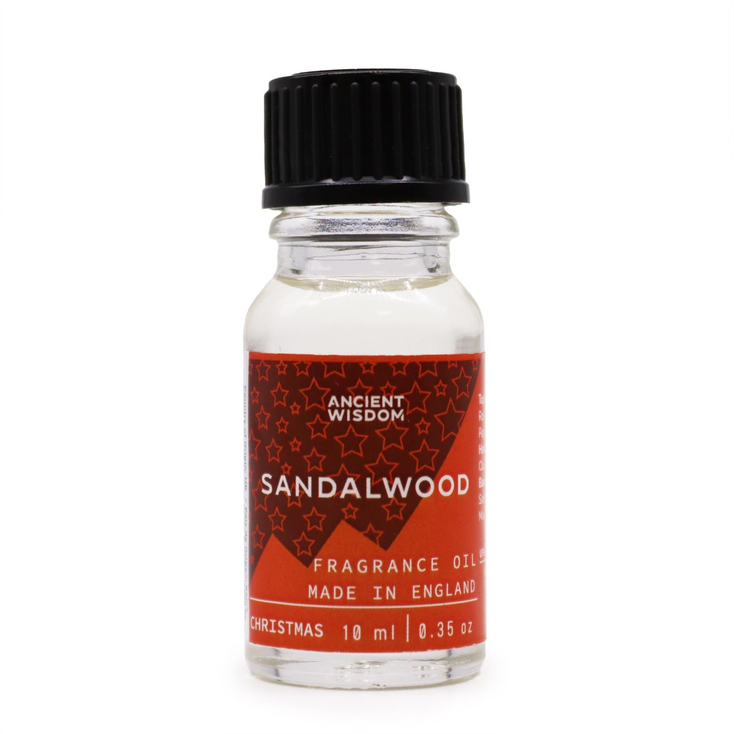 Christmas Sandalwood Fragrance Oil 10ml - Vivid Aromas UK