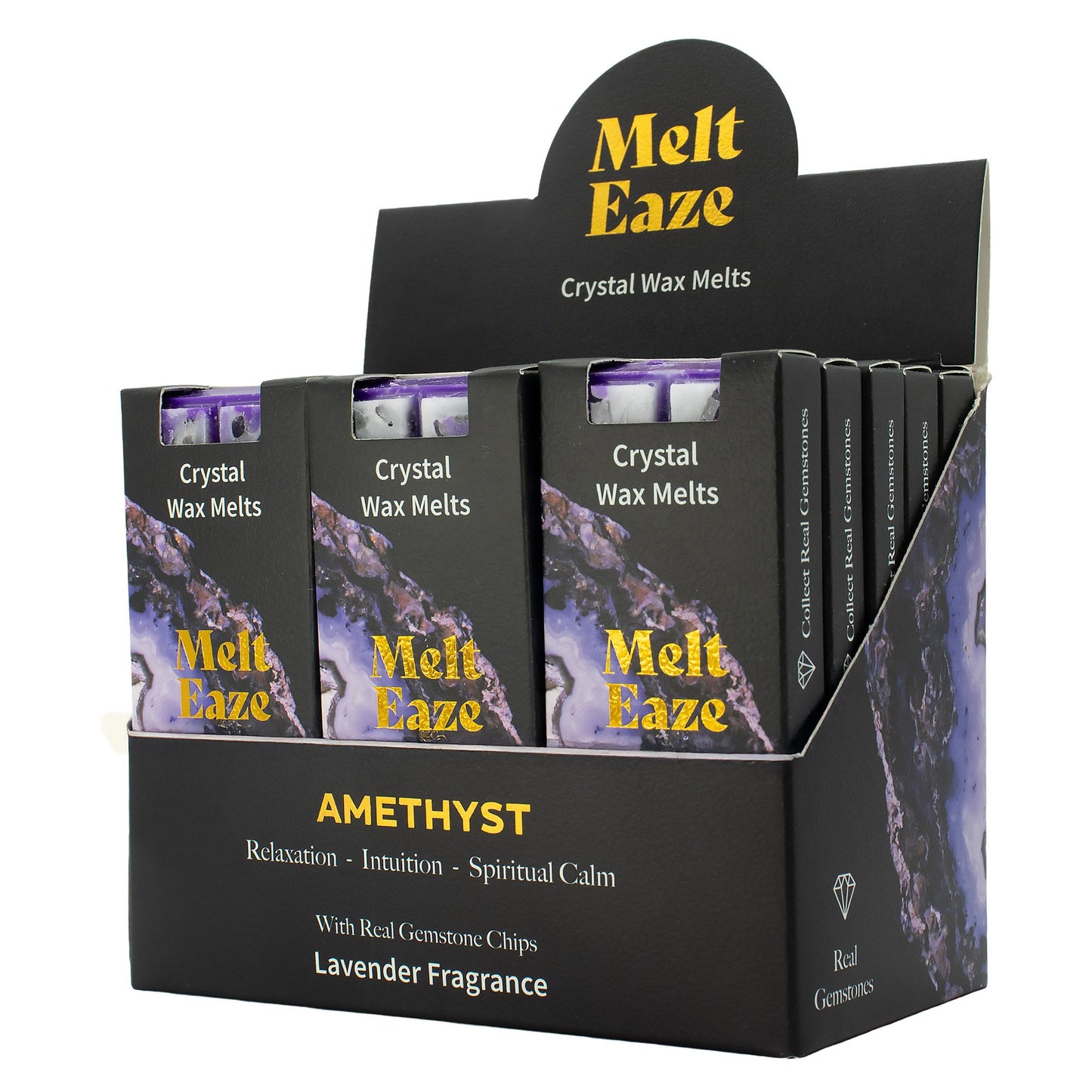 MeltEaze Wax Melts 50g - Amethyst Dream - Lavender - Vivid Aromas UK