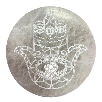 Medium Charging Plate 10cm - Hamsa - Vivid Aromas UK