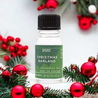 Christmas Garland Fragrance Oil 10ml - Vivid Aromas UK