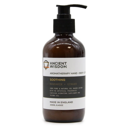Mandarin & Ginger Hand & Body Lotion 250ml - Vivid Aromas UK