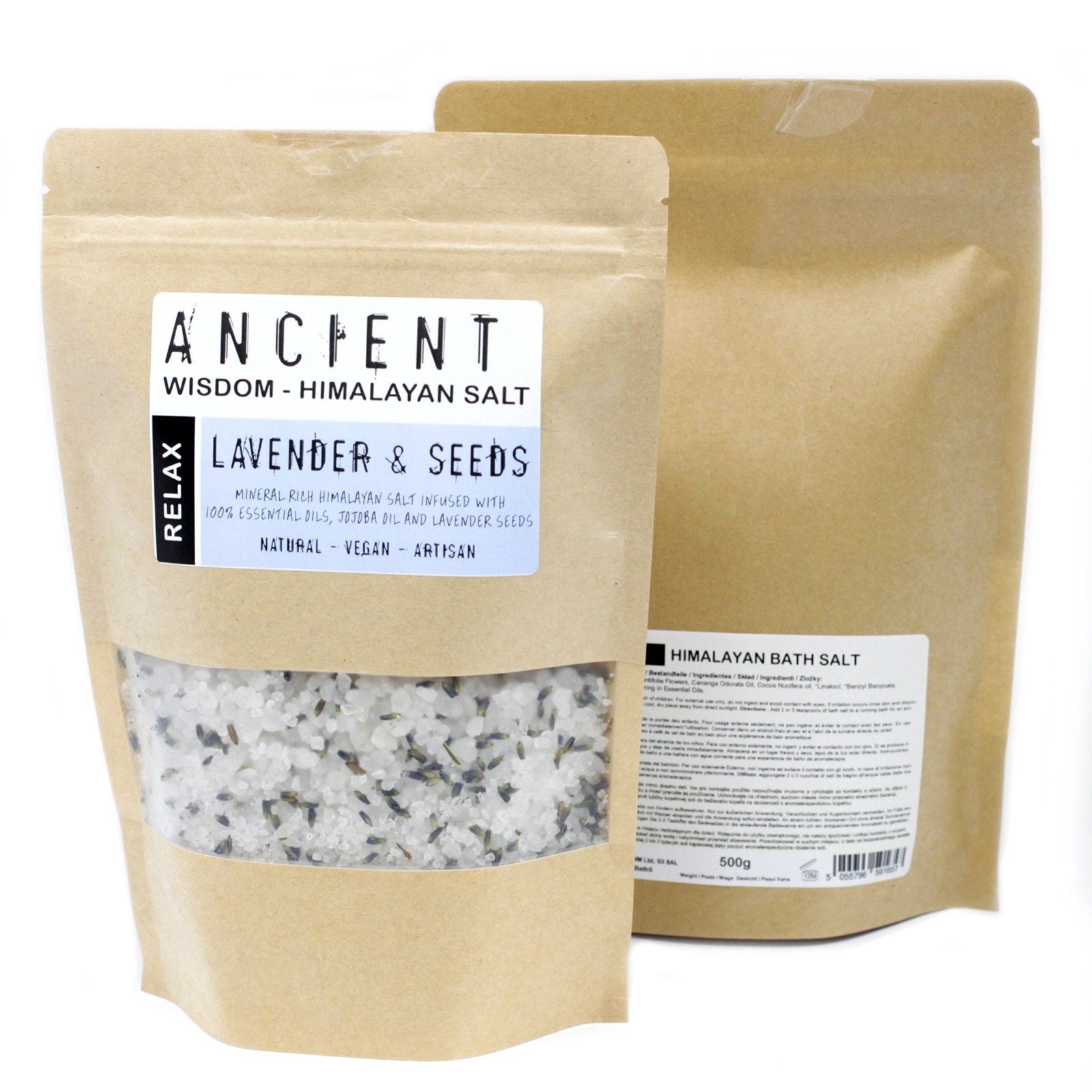 Himalayan Bath Salt Blend 500g - Relax - Vivid Aromas UK