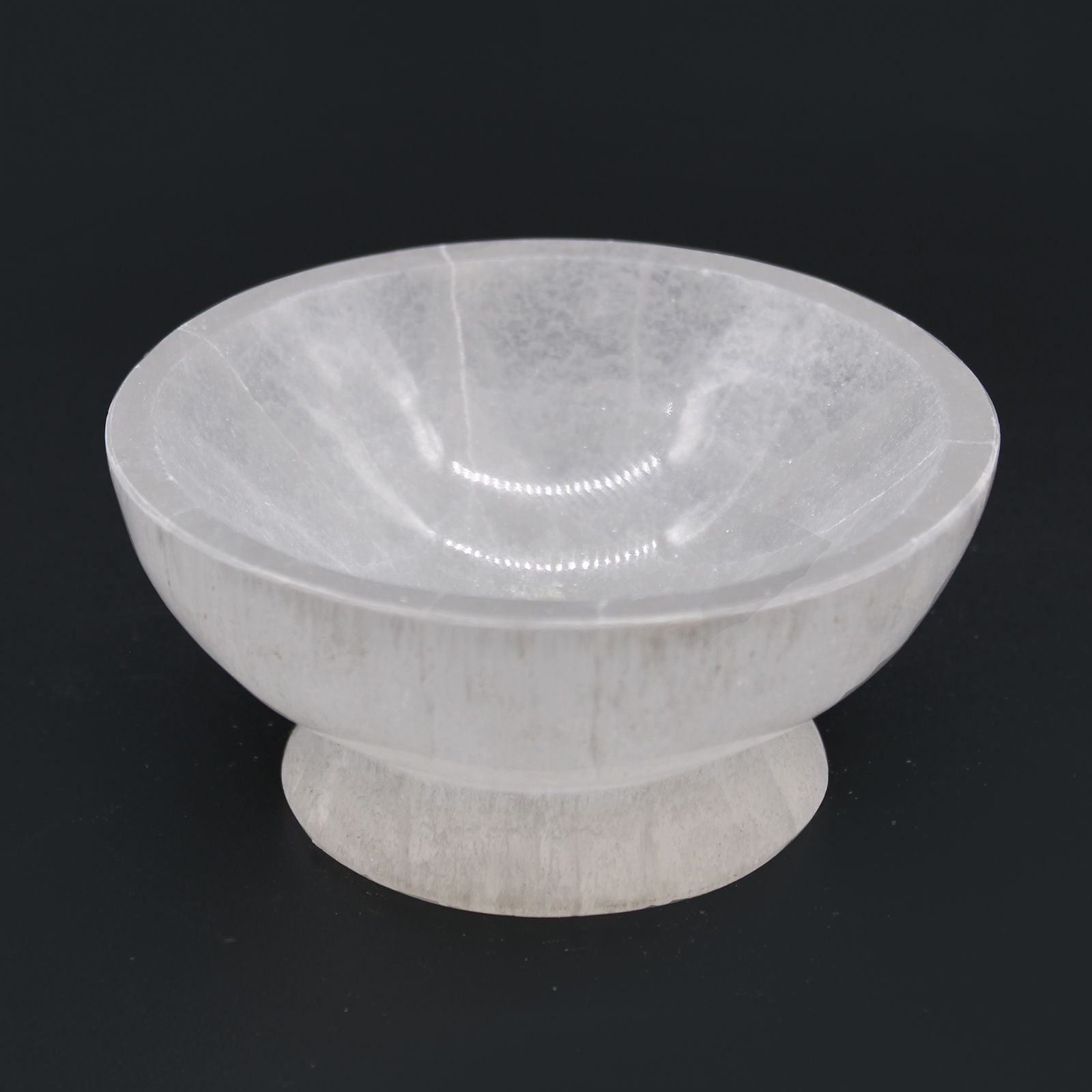 Selenite Ritual Bowl - 10cm - Vivid Aromas UK